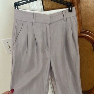 Aritzia Wilfred Effortless Linen Dress Pants in Size 0